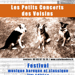 Festival "Les petits concerts des voisins" [musique baroque & classique]